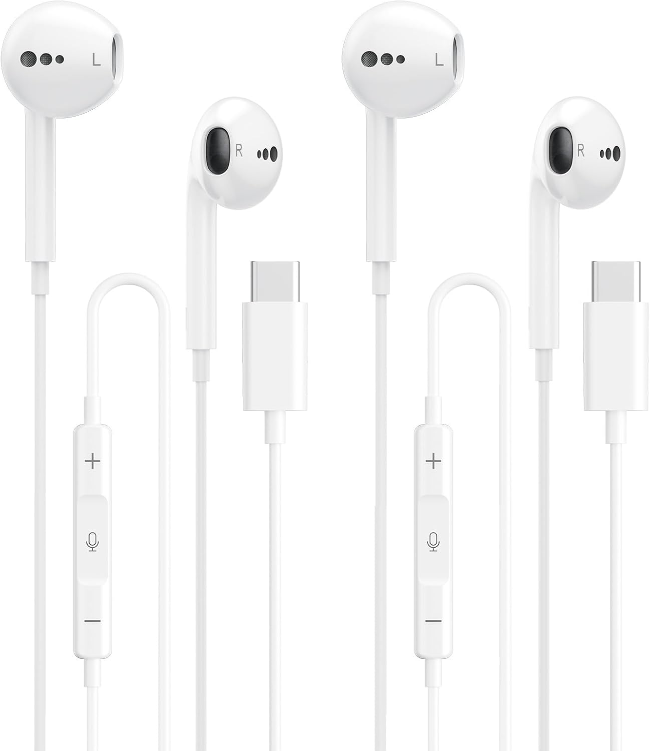 USB C Headphones for iPhone 17 16 15, Wired Earbuds USB C with Microphone & Volume Control, for Apple Headphones Wired, - USB C Headphones review