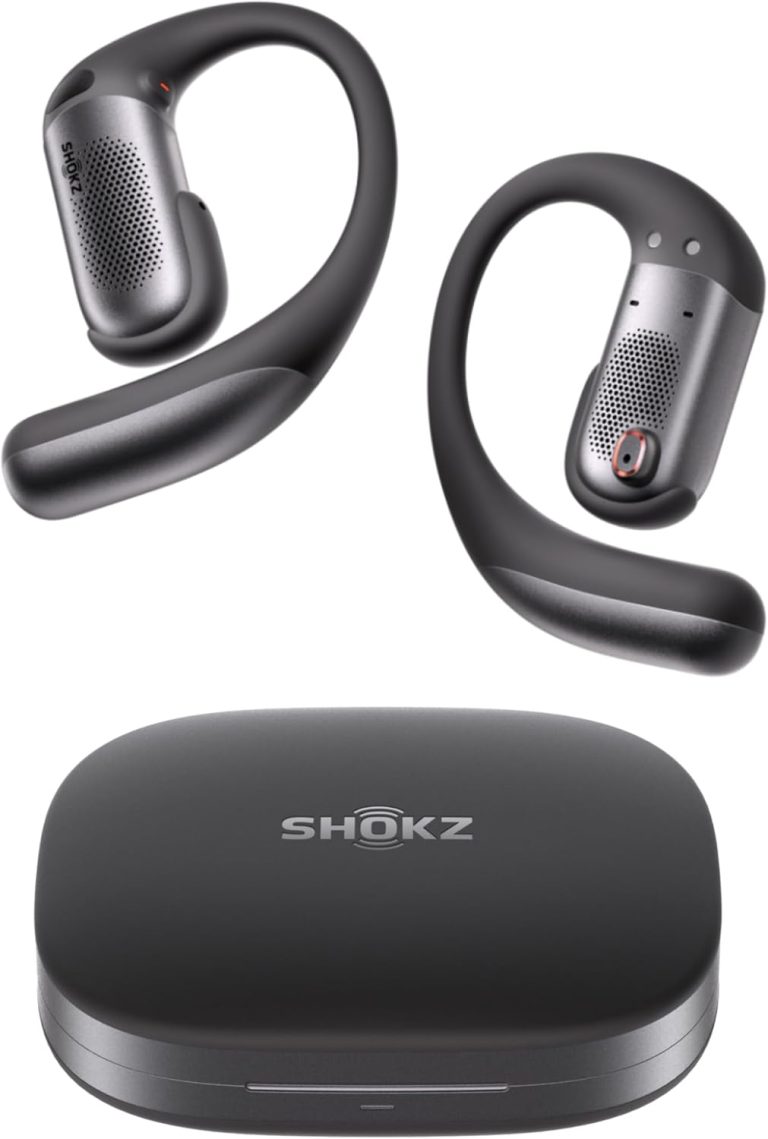 SHOKZ OpenFit Pro Open-Ear True Wireless Earbuds with Open-Ear Noise Reduction, Optimised for Dolby Atmos, Deep Bass, 50 product photo - SHOKZ OpenFit Pro review